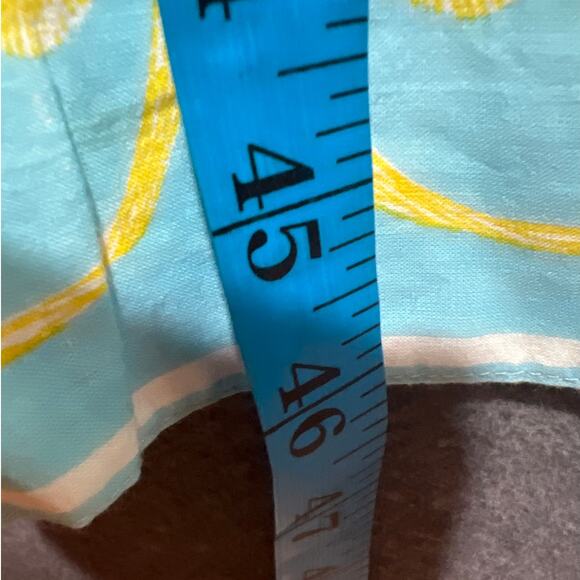 Mary Marshmallow Block Color Flowered Tiered Dress Size L/XL $198 - Picture 9 of 9